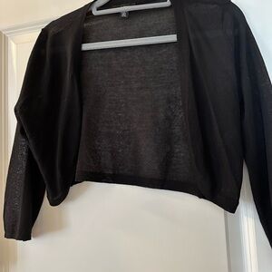 Elegant Black Women's Shrug
